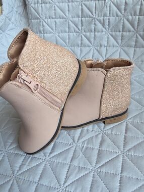 Cat & Jack Toddler Girls Blush/Nude Ankle Boots